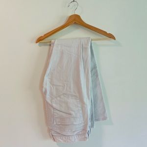 J. Crew Factory white straight leg jeans size 31